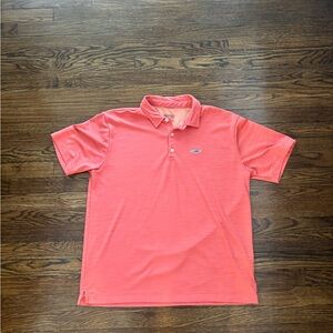 Men's Patagonia Salmon Polo Shirt Size L